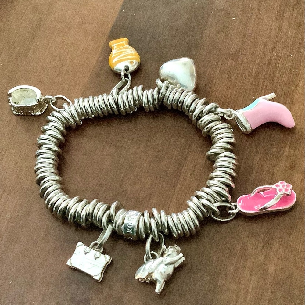Links of London Sweetie Authentic 925 sterling silver with 7 charms​